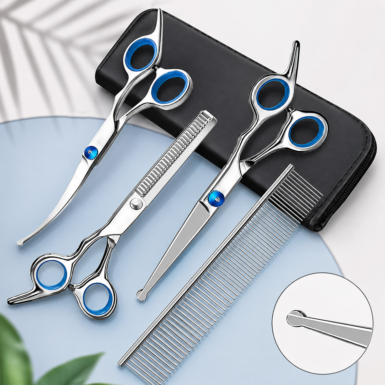 3-Piece Grooming Scissor Kit