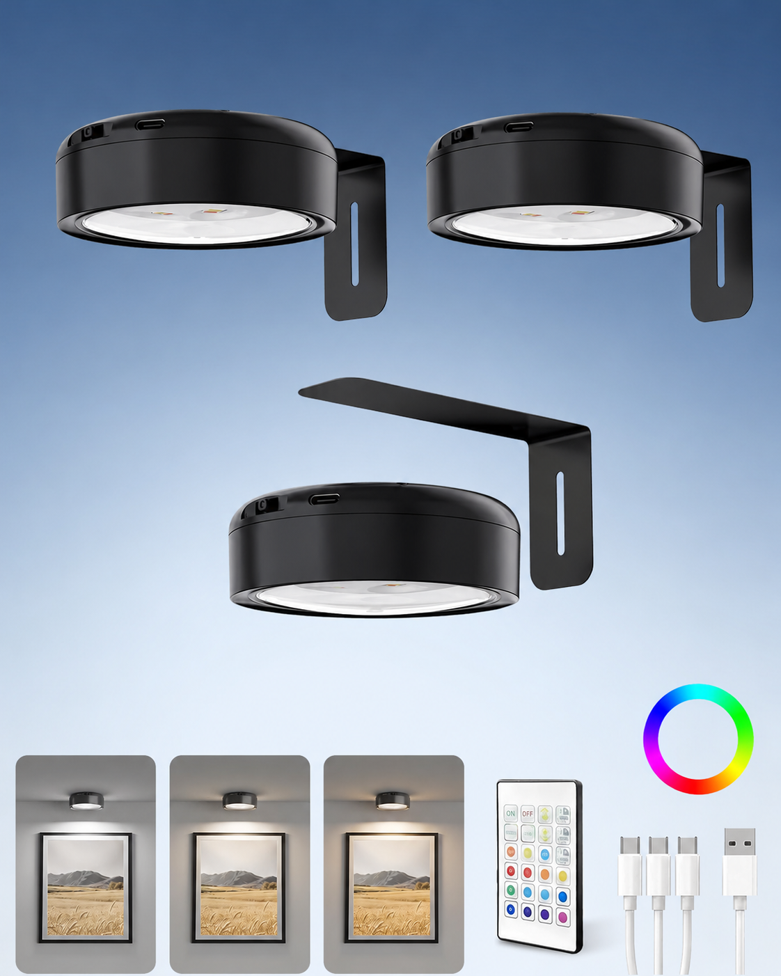 Wireless Picture Lights